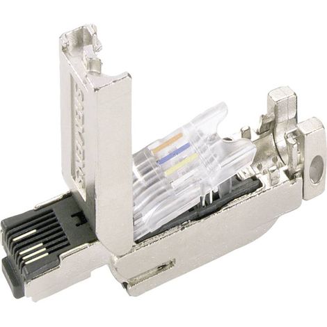 Siemens 6GK1901-1BB10-2AB0 Connettore RJ45 IE FC a innesto 180, RJ45 con collegamento FC, 180 gradi 6GK19011BB102AB0 Nu (1/4)