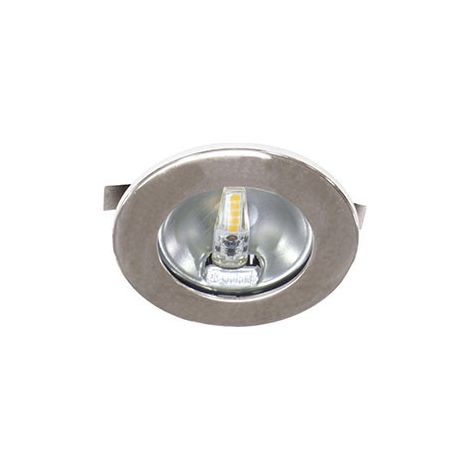 Aric – Spot encastrable LED G4 1,8W 3000K 150lm – Encastrés chromés pour plafond – Driver inclus – Éclairage intérieur (1/5)