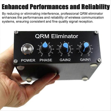 X-Phase PTT QRM-Eliminator, QRM-Steuerung, HF-Band 1-30 MHz (1/5)