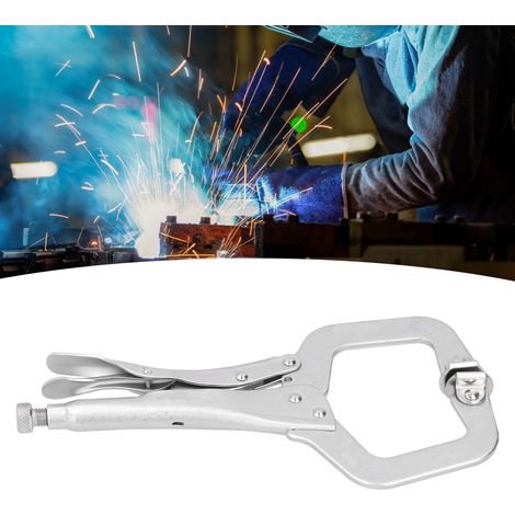 Coupe-boulons à mâchoires carrées SK-C11, outils de soudage, pinces à réglage de force, pinces universelles de serrage, coupe-boulons de type C (1/5)