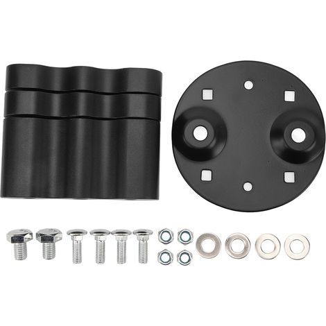 Soporte para bidón de gasolina RX DLX PM con revestimiento electroforético negro, soporte resistente para depósito de combustible de motocicleta. (1/5)