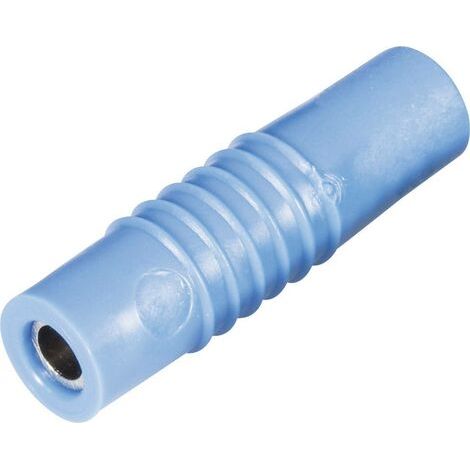 Fiche banane femelle Ø de la broche: 4 mm Schnepp KP 4000 L bl bleu 1 pc(s) D29374 (1/3)