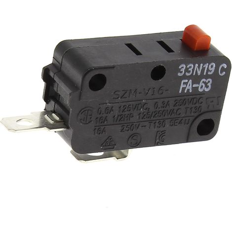 Mikroschalter mit 2 Kabelschuhen 6600w1k001d für samsung mikrowelle