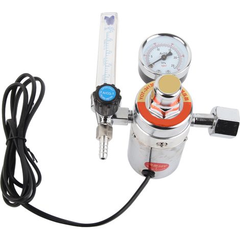 CO2 Regulator Air Pressure Industrial Accessories for Controlling 15M³/H G5/8in 36V