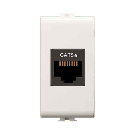 TOMA TELEFÓNICA RJ45 « EASY » Cat 5e UTP - Blanco