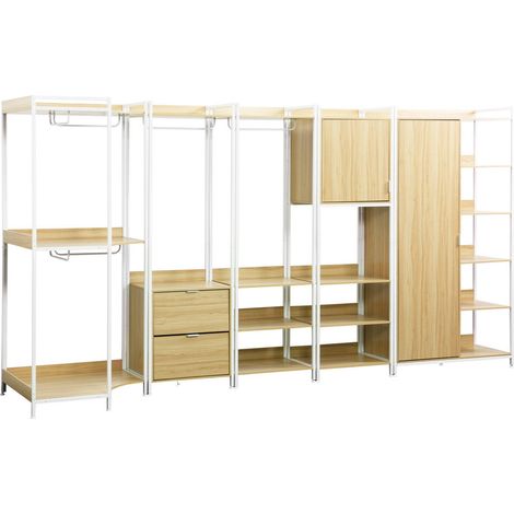 sweeek - Modulares Kleiderschrank-Set mit 5 Elementen