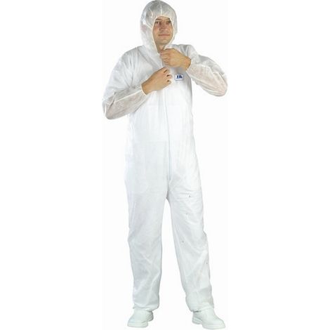 Combinación desechable blanca T XXL