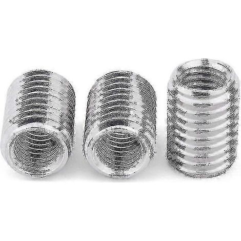 Raccord fileté M12 vers M10 pour tube creux (lot de 5) - Adaptateur pour système de convoyage avec vis intérieure/extérieure (1/4)