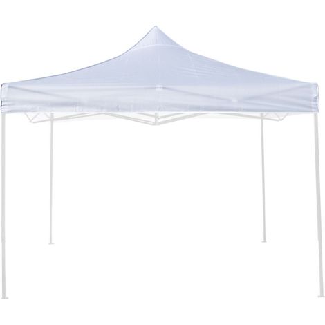 Telo tetto Bianco 3X3 impermeabile per ricambio gazebo richiudibile