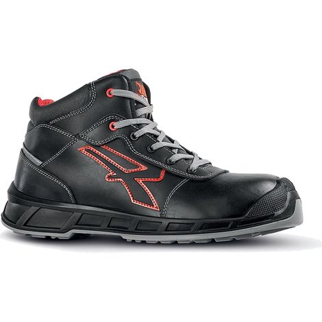 Scarpe antinfortunistiche U Power Sting S3S Nero/Rosso 42