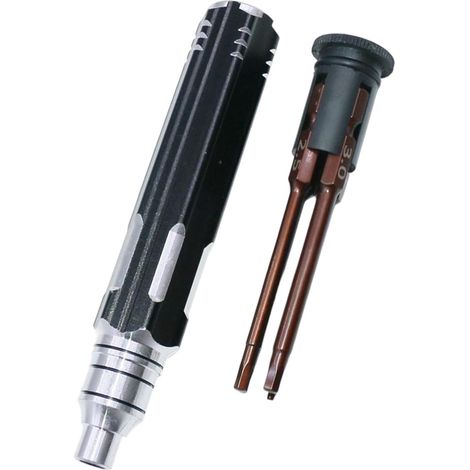 Kit de tournevis 1,5/2,0/2,5/3 mm pour modélisme, avion, 4 embouts pour modélisme, tournevis hexagonal essentiel (1/5)