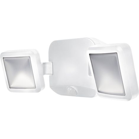 Ledvance LED Spotlight Double weiß Außenleuchten mit Bewegungsmelder