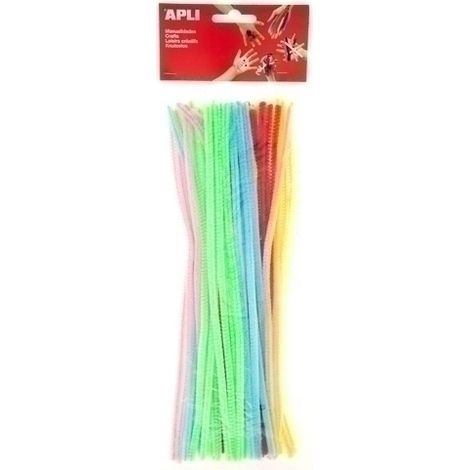 LIMPIA PIPAS APLI COLORES CL.30 cm. B/50