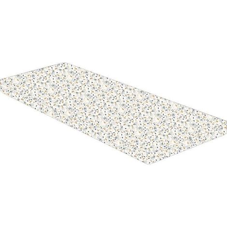 Folding mattress - Fabric - 60x120 cm - Thickness 5 cm - 2 panels - AU FIL DE L'EAU - DOMIVA