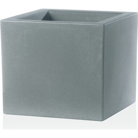 Vase Schio Cubo 30 cm - Beton (1/5)