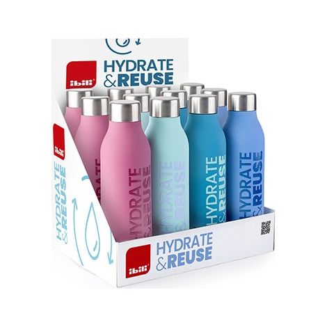 BOTTIGLIA TERMICA INOX HYDRATE DOPPIA PARETE