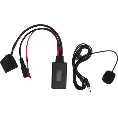 Adaptateur Audio Bluetooth Sans Fil pour Voiture Radio Câble Aux avec Microphone Remplacement pour Seat Altea Leon Toledo (1/5)