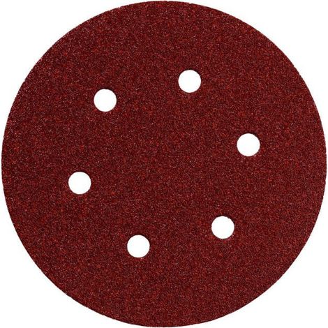Assortiment de 25 disques autoagrippants 150mm 6 trous (1/4)