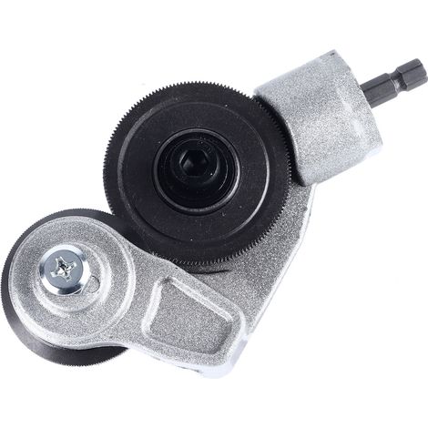 Adaptateur Cisaille pour Perceuse Électrique, Kit de Transformation Perceuse en Grignoteuse Tôle, Coupe Fine Fer Blanc (1/5)