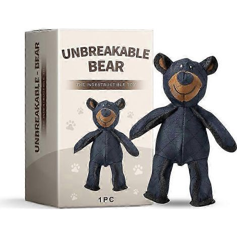 Nouvel ours Unbreak 2025. ours Unbreak pour mâcheurs agressifs. ours en peluche indestructible pour grands chiens mâcheurs intensifs (1/5)