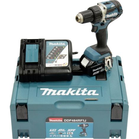 Trapano avvitatore 18V LXT (1x3,0 Ah) in MAKPAC - Makita DDF484RF1J