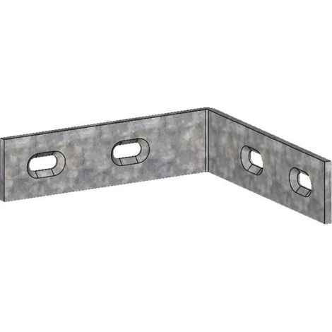 Connecteur latéral pour lambourde Deqsol - Boîte de 25 en Inox - Solidor (1/3)