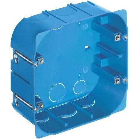 V71718 Caja empotrada 8M paredes ligeras azul