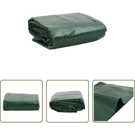 Bâche anti-UV - Bâche vert 3x3 m 650 g/m² (1/5)