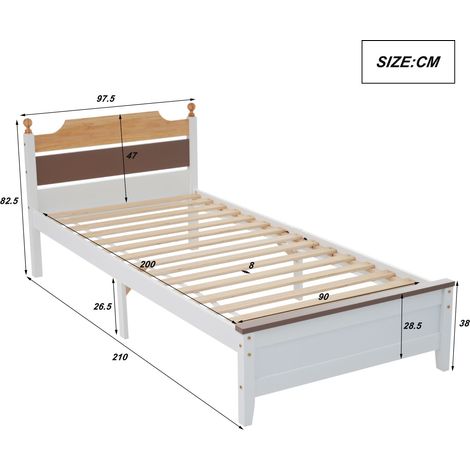 Couchtisch aus Holz in Weiß 210 x 97.5 x 82.5 cm HOMAIRE (1/5)