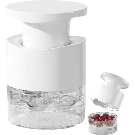 Dénoyauteur à Cerises - Gadgets Dénoyautage 7 Trous Dénoyauteur à à Pression Cuisine, Restaurant, Bar, Réception, Pâtisserie, Préparation de Jus (1/5)