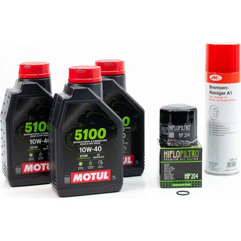 Kit Entretien Vidange pour YAMAHA XP 560 TMAX de 2022 à 2024 - MOTUL 5100 10W40 3L