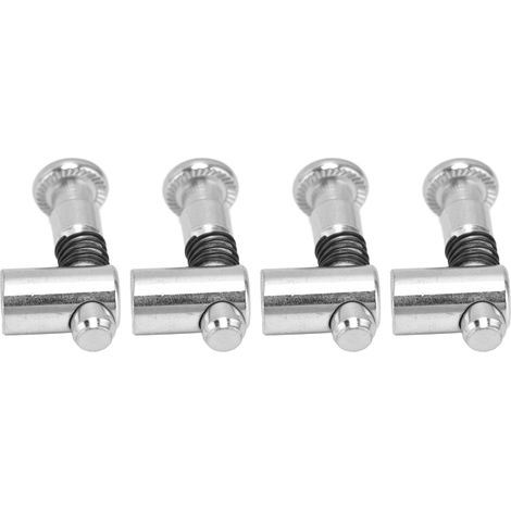 4 connecteurs d'ancrage en acier au carbone galvanisé, profilés fixes, norme européenne 4545 (1/5)