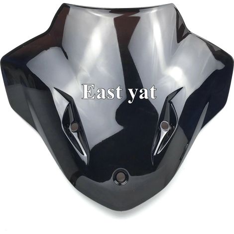 Déflecteur de pare-brise noir pour moto BMW S1000R (2014-2017). (1/5)