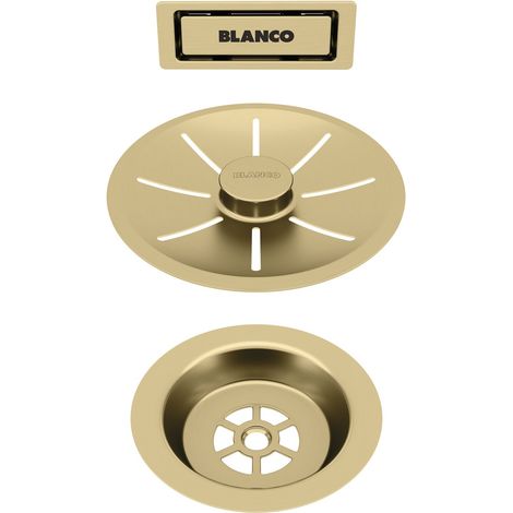 Blanco - Überlaufset C-overflow für Einzelbecken, gold 203476