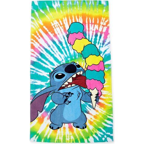 Disney Lilo & Stitch, Serviette de Plage Extra Large, 86x162 cm, 100% Coton (1/5)