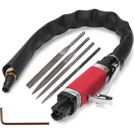 Kit de micro-meuleuse pneumatique AF-5 scie à air alternatif à double usage outil de fichier électrique affûtage pneumatique coupe coupe rectifieuse (1/5)