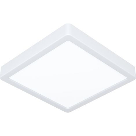 Plafonnier LED Fueva 6, lampe de plafond carrée, éclairage de bureau (1/5)