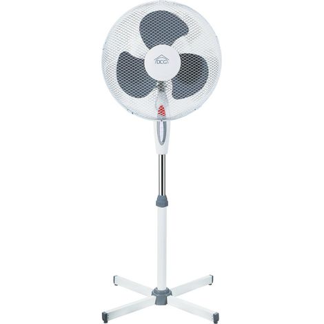 DCG Eltronic VE1625 ventilador Negro, Blanco