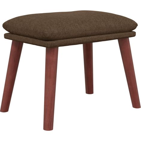 Fußhocker Braun 45x29,5x35 cm Stoff vidaXL