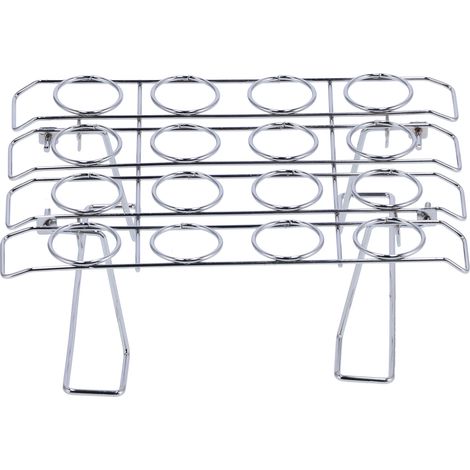 Support à pâtisserie pliable à 16 emplacements, présentoir à glaces, porte-cupcakes en forme de cornet pour mariage ou anniversaire (1/5)