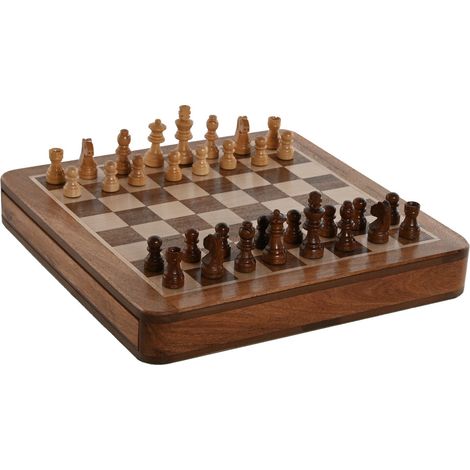 Juego Acacia Arce 25,5X25,3X3,7 Magnetico Marron (1/5)