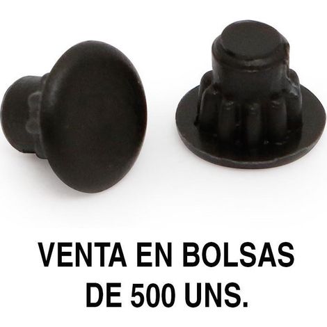 TAPA MINA AG.5MM NEGRO (500U) (1/2)