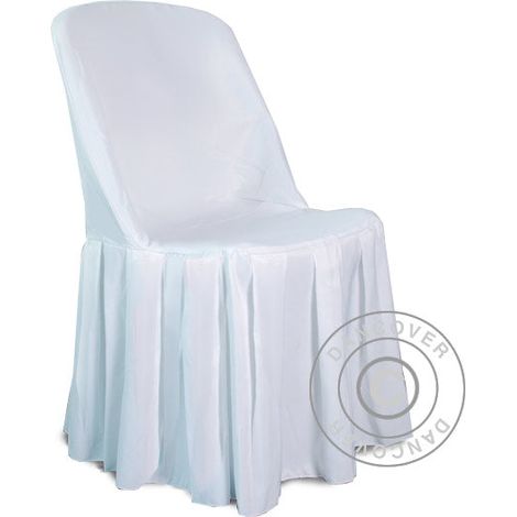 Chair cover for 48x43x89 cm chair, White - Dancover (1/2)