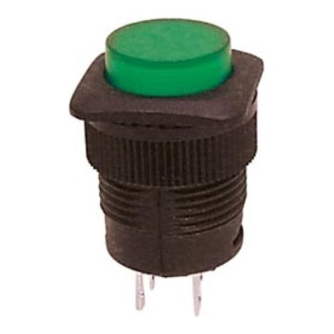 Bouton-poussoir Off-(on) Avec Led Verte