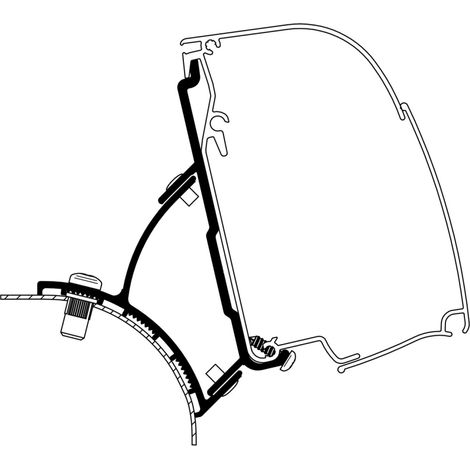 Adaptador Omnistor 4200 Vw T5/t6 Minivan - Thule