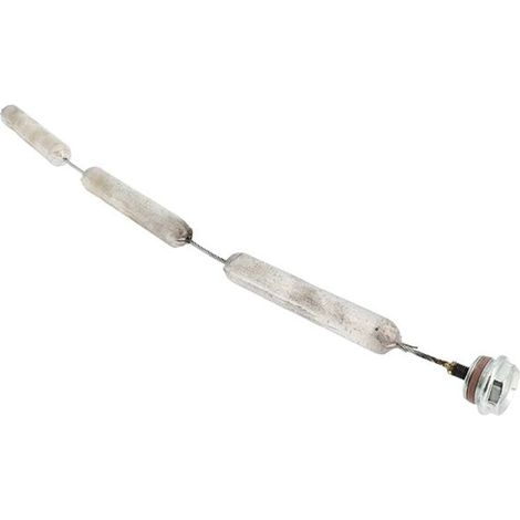 Thermador – Anode de magnésium pour ballon combiné ECS 800, 1000, 1500 litres – Dimensions 22x631 mm – Filetage 3/4' F – Protection contre corrosion