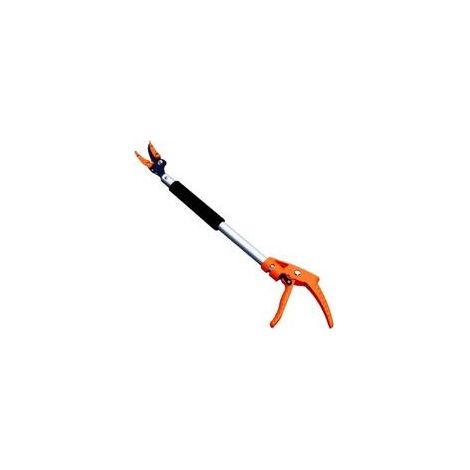 Sécateur télescopique longue portée pour jardin – 2,8 m, acier inoxydable, coupe précise des branches hautes et du buis (1/5)