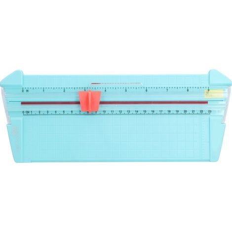 Mini-Papierschneider, mintgrün – präzises Schneiden und einfache Handhabung (1/5)