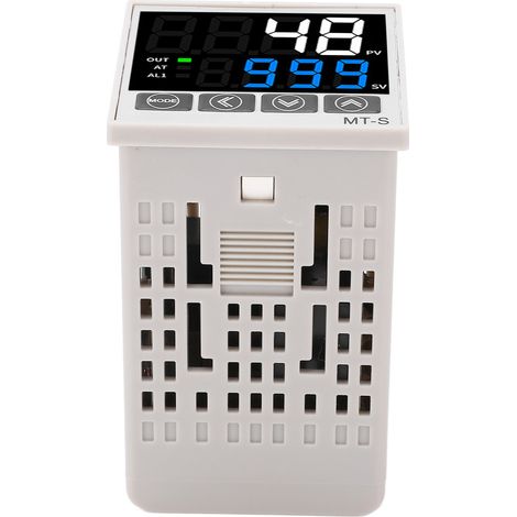 Kit de régulateur de température PID intelligent avec affichage numérique, instrument de contrôle automatique de la température, AC100‑240V, 48 x 48 mm (1/5)