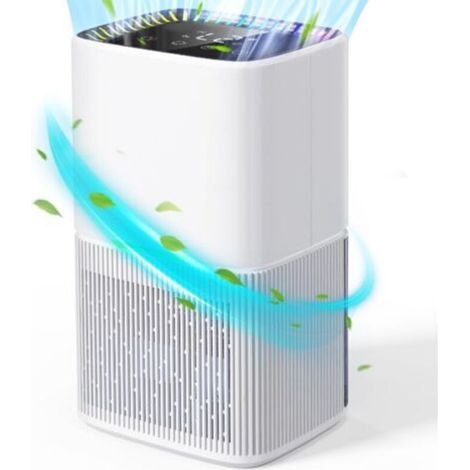 1600 ml Portable Dehumidifier, Anti-Mold Air Dehumidifier with Auto Defrost, Sleep Mode, Color LED, Timer, Ideal for Bathroom, Bedroom (1/5)